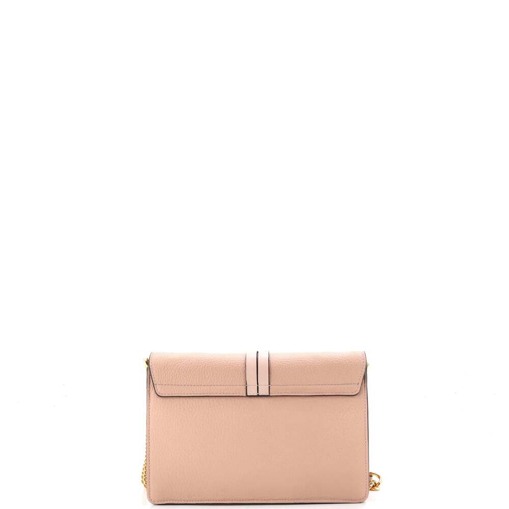 Chloe Alphabet Chain Clutch Bag Leather #255178C66B - Picture 3 of 6